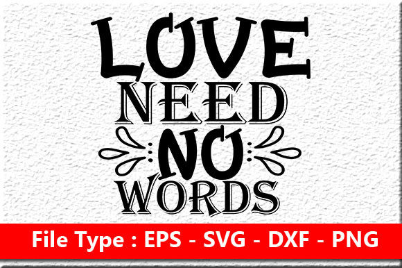 Autism Quote Design, Love Need No Words