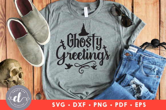 Ghosty Greetings, Halloween Quote Embroidery Review