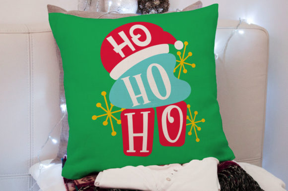 Holiday Embroidery Review: Ho Ho Ho Retro Quote