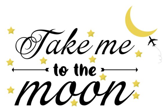 Taking the Leap: A Designer’s Review of the Take Me to the Moon Quote Embroidery Design